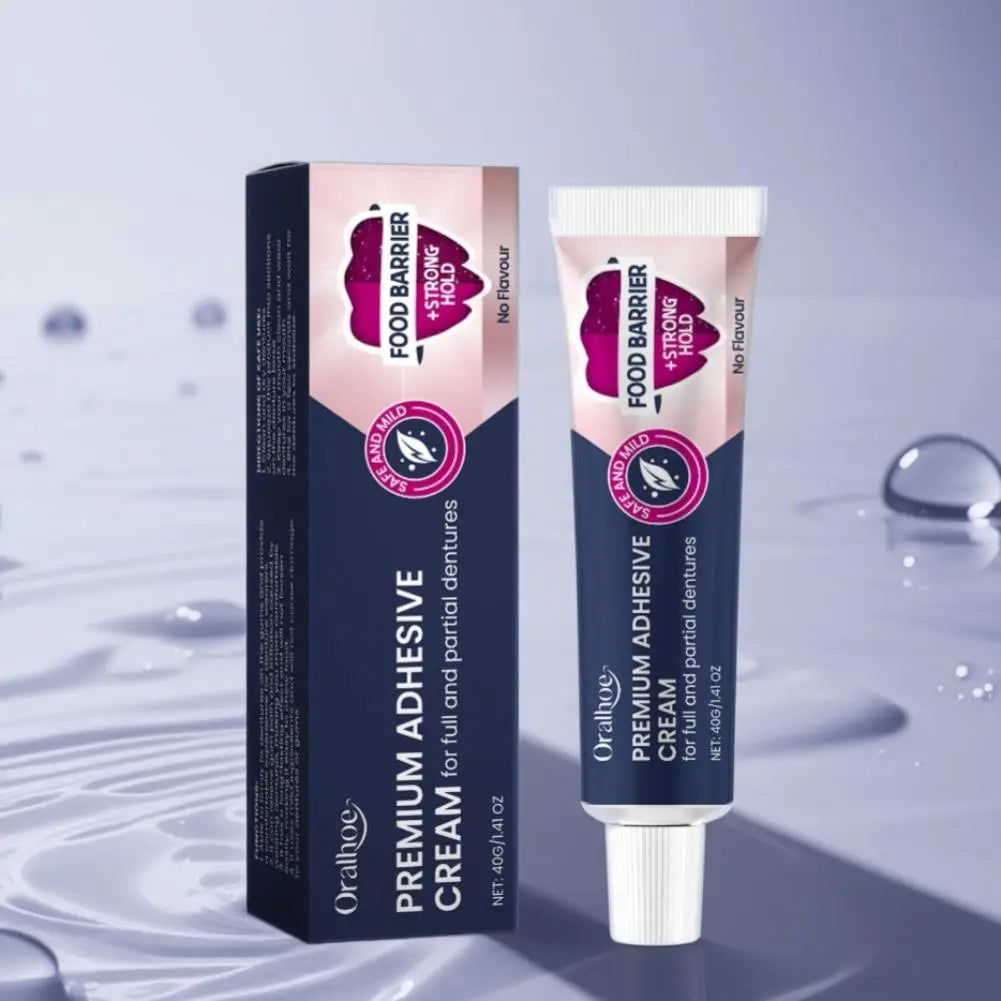Strong Denture Adhesive Cream – All-Day Hold & Comfort 40g