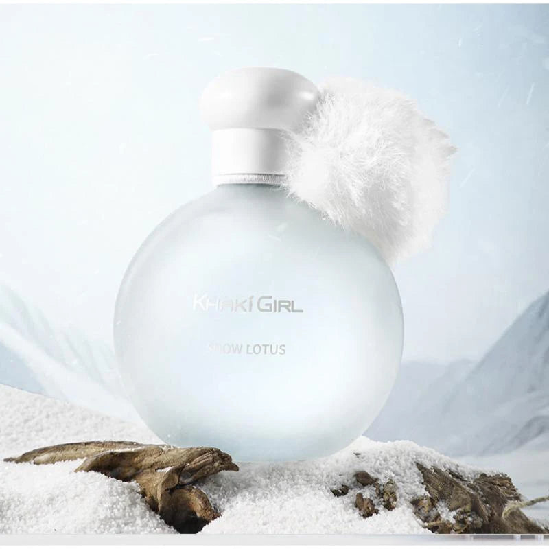 Fresh Snow Lotus Women Perfume Elegant Natural Citrus Amber Fragrance High-end Charming Floral Woody Notes Eau De Toilette Oasis Select