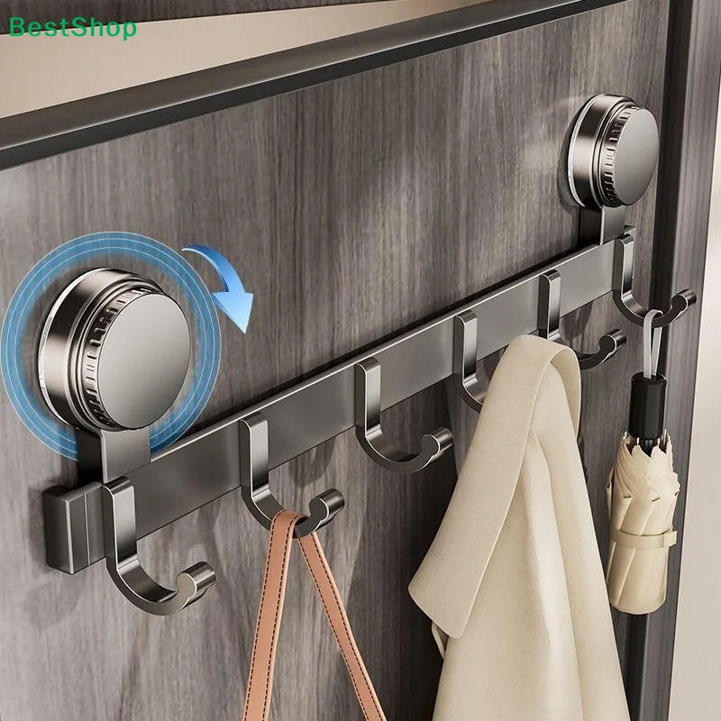 No-Drill Vacuum Suction Cup Coat Hook – Removable & Reusable