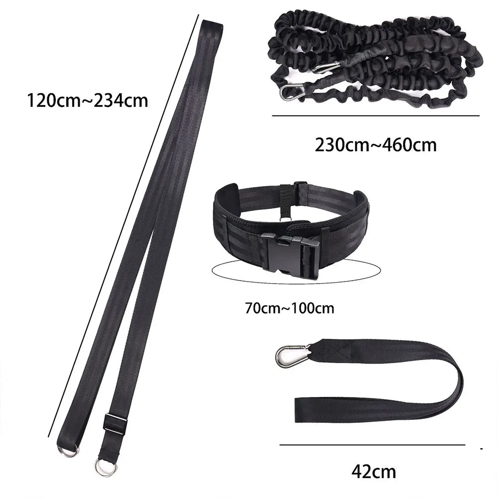 Swim Training Resistance Belt – Stationary Pool Harness Swim Training Belt Oasis Select