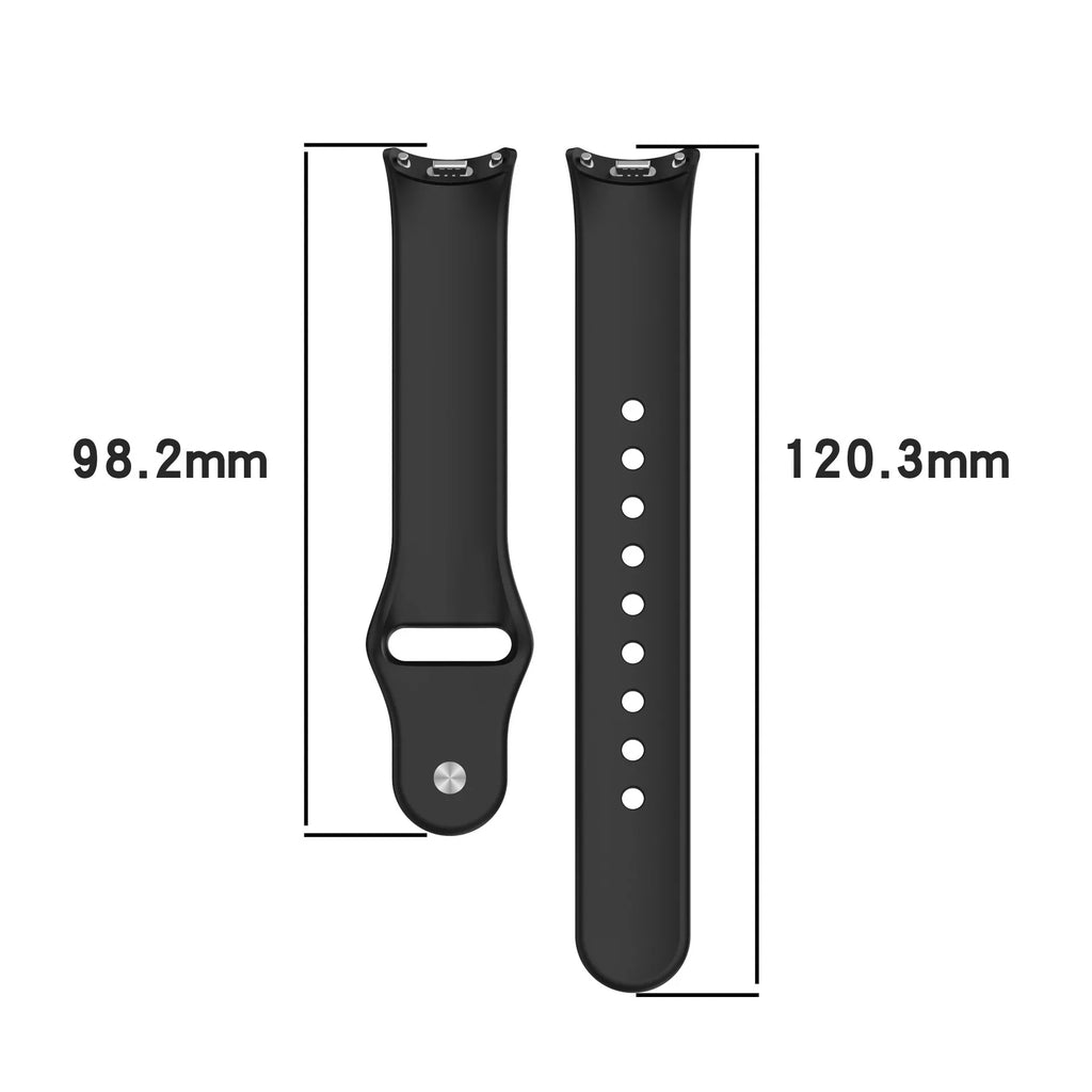 Silicone Sport Strap for Mi Band 10 / 9 / 8 – Flexible Replacement Watch Replacement Strap Oasis Select