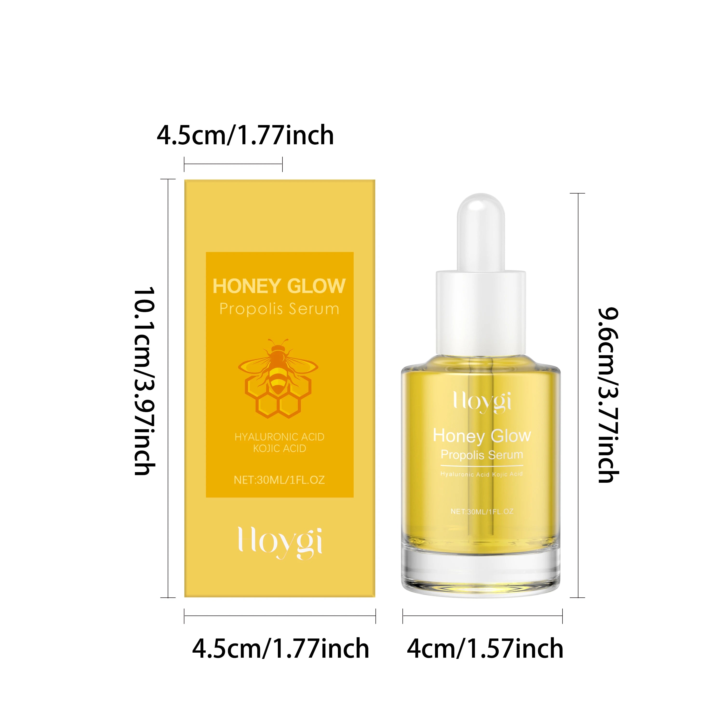 Hoygi Propolis Face Serum – Acne, Hydration & Brightening Propolis Face Serum Oasis Select 30ml Boxed