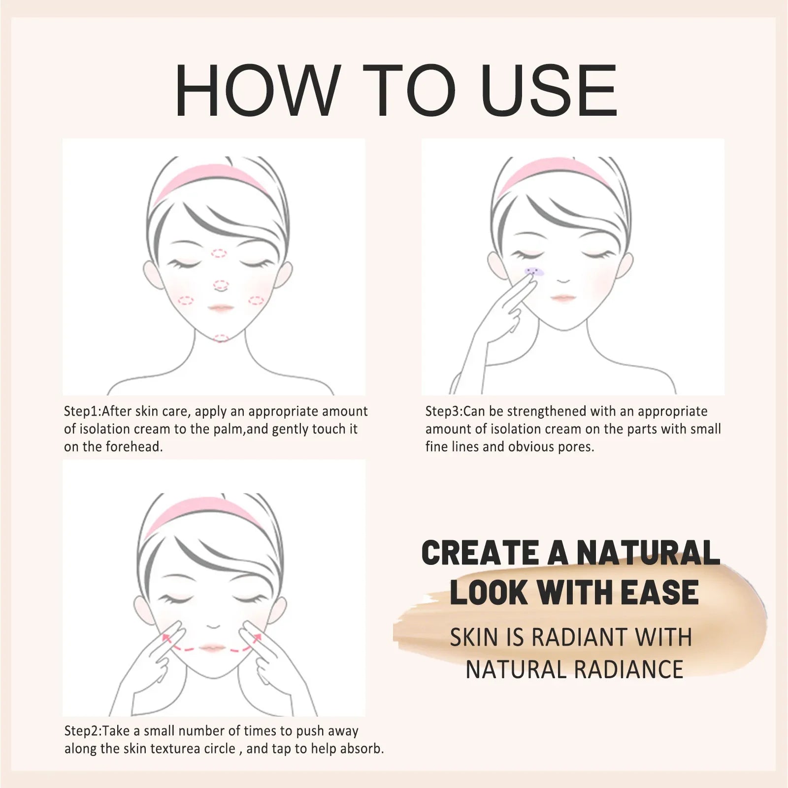Eelhoe CC Cream Primer – Matte, Pore-Minimizing Concealer CC Cream Primer Oasis Select