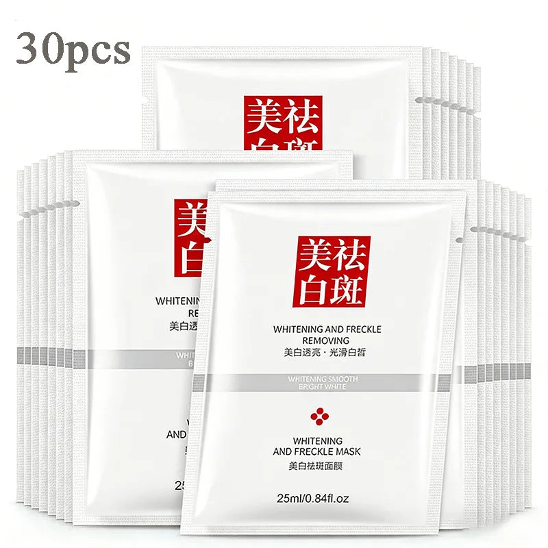 Collagen Face Mask Deep Hydration Anti-Aging Facial Mask Nourish Dry Skin Reduce Wrinkles Skin Tightening Mask Skin Care Oasis Select 30pcs