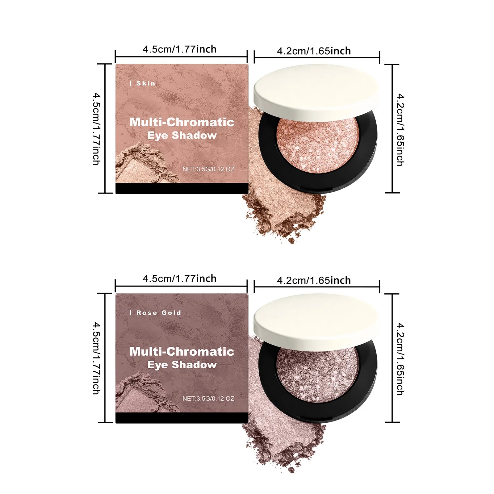 Shining Eye Shadow Palette Matte Shimmer Professional Color Blendable Natural Daily Makeup Charm Fashion Eyeshadow Makeup Powder Oasis Select
