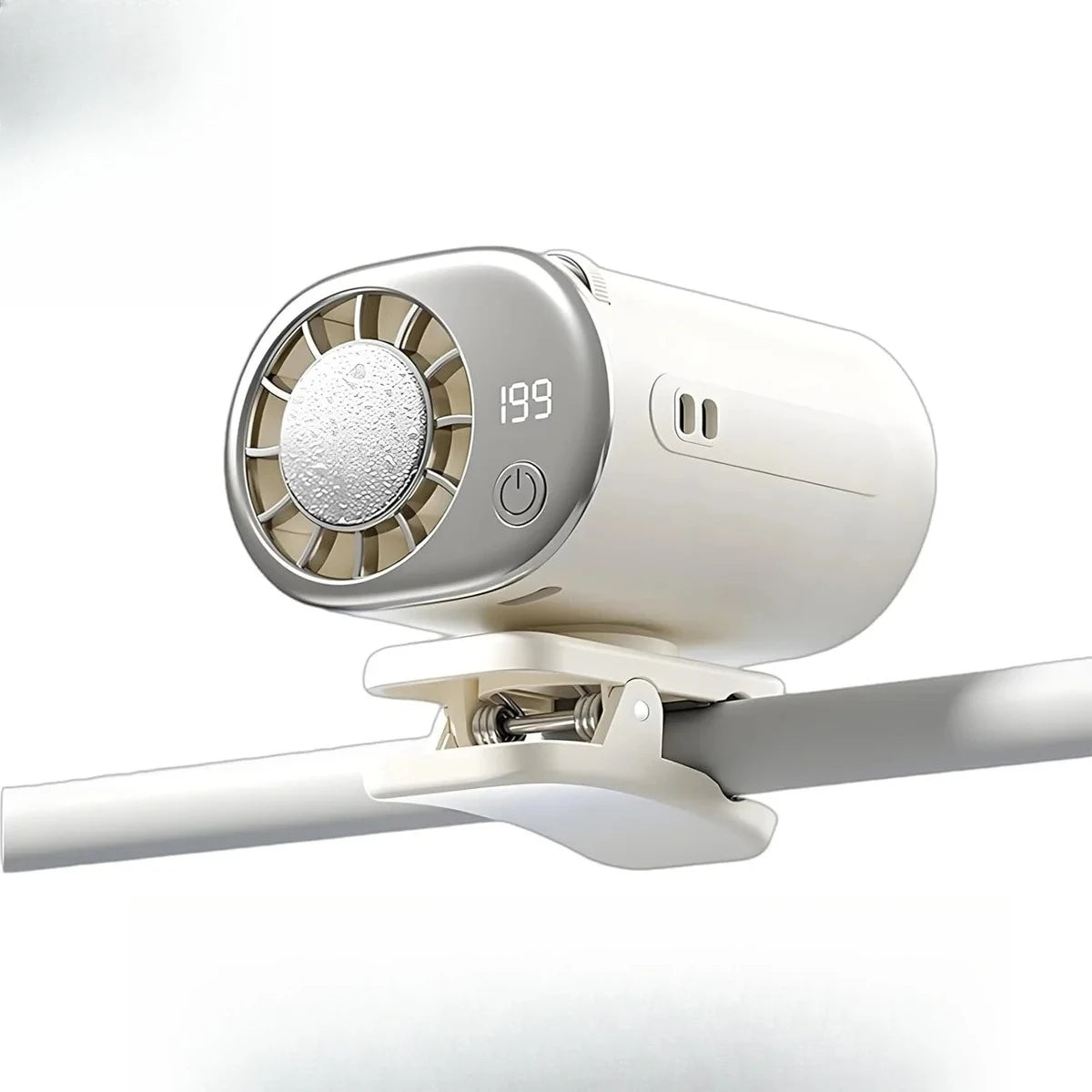 USB Clip-On Portable Neck & Waist Hanging Cooling Fan