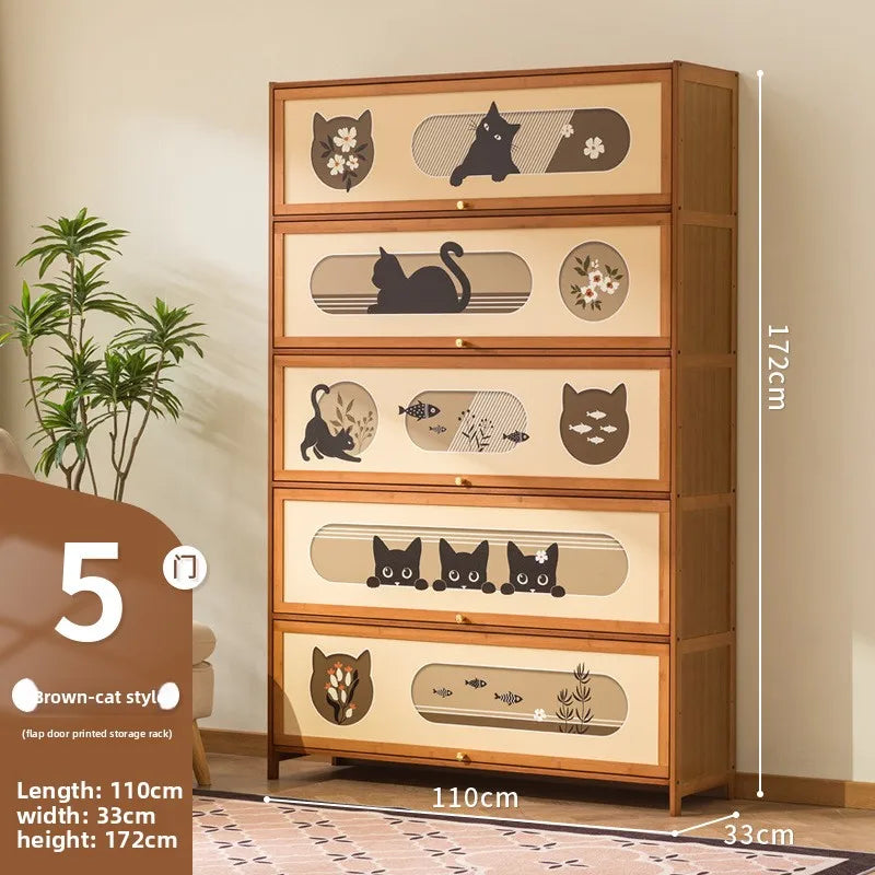Bookcase integrated whole wall combination full wall bookcase display cabinet locker bookshelf against wall solid wood cabinet Oasis Select Brown 5-110