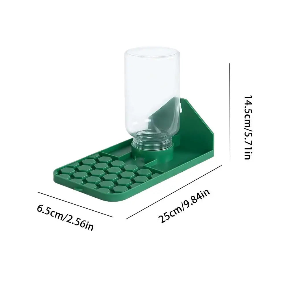 Leakproof Multi-Hole Water Feeder Bowl for Bees, Geckos & Reptiles