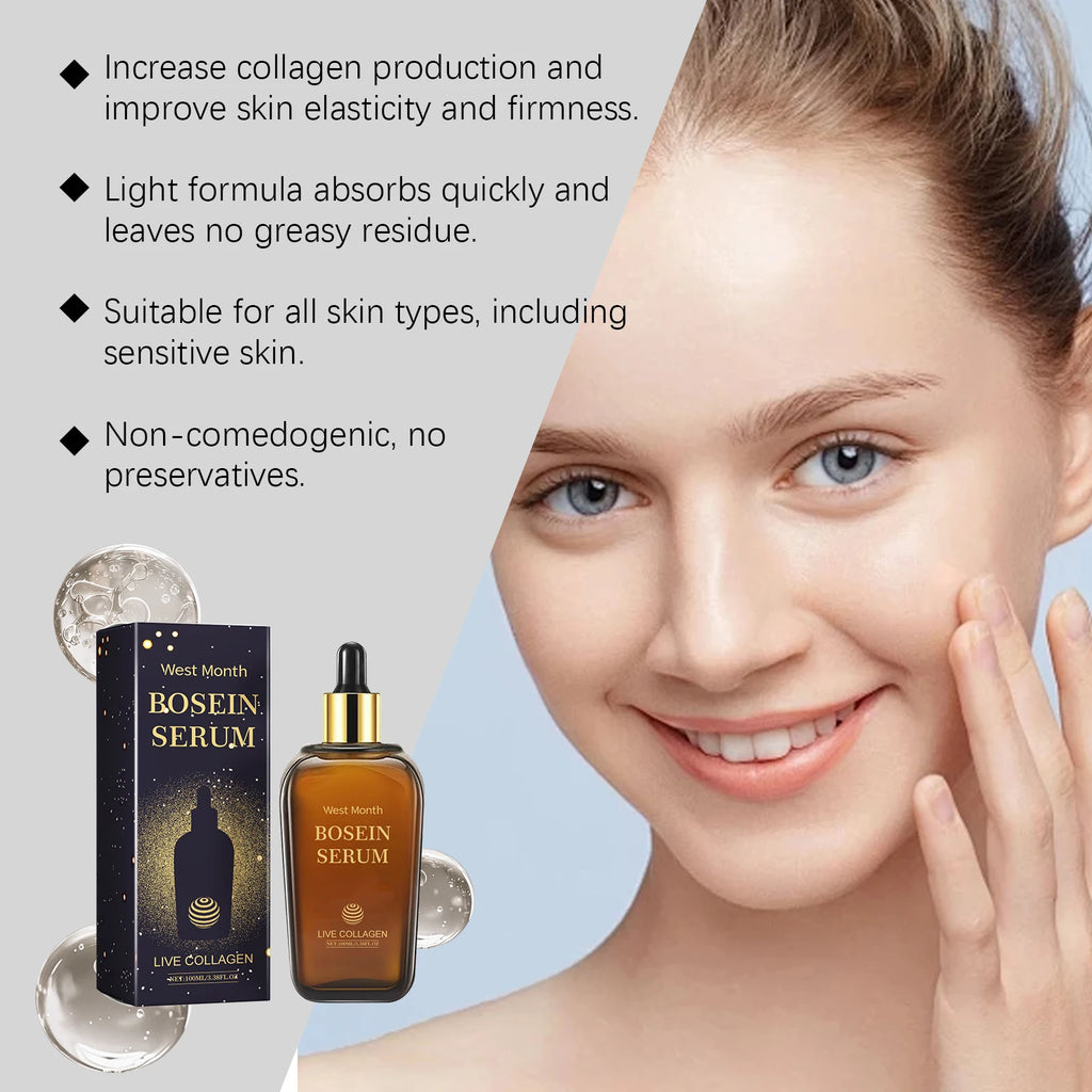 Face Bosein Serum Brightening Skin Tone Replenishing Collagen Repairing Increasing Skin Elasticity Moisturizing Essence Lotion Oasis Select