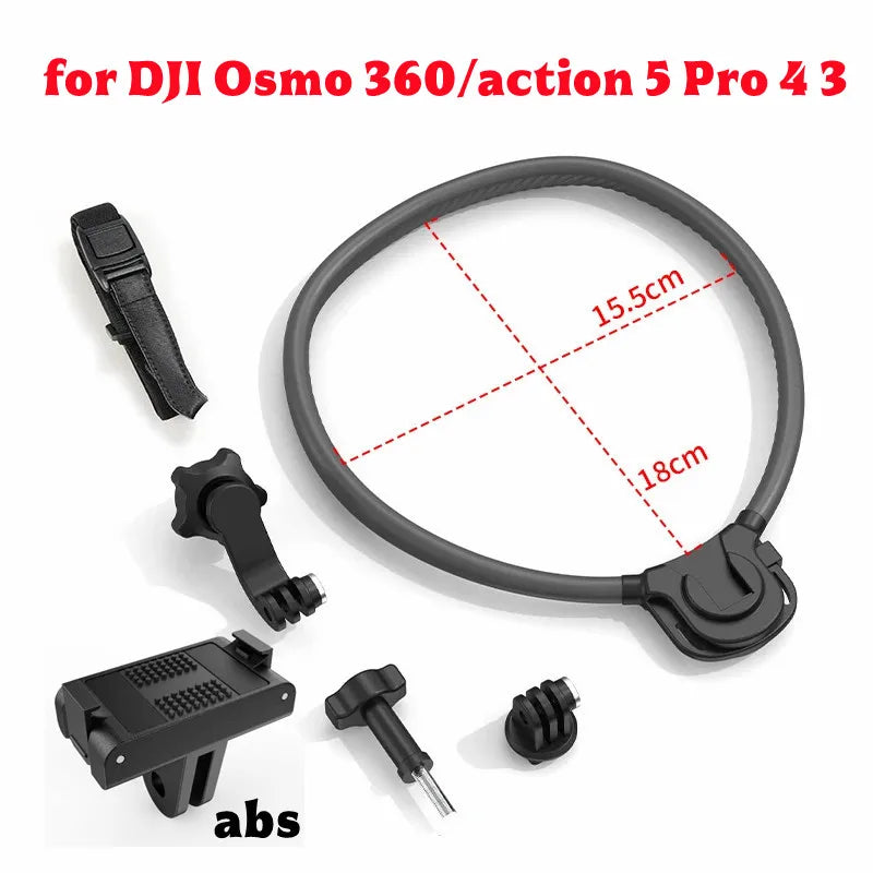 Magnetic Silicone Neck Mount for DJI Action Camera & Phone
