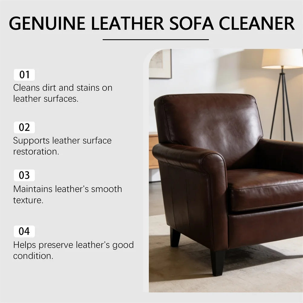 Professional Leather Cleaner & Conditioner Spray – 237ml
