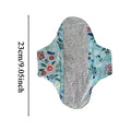 Sanitary Pads 4pcs Reusable Leak Proof Sanitary Pads Menstrual Cloth Pads Washable Breathable Cloth Menstrual Gaskets Oasis Select 23CM Random color