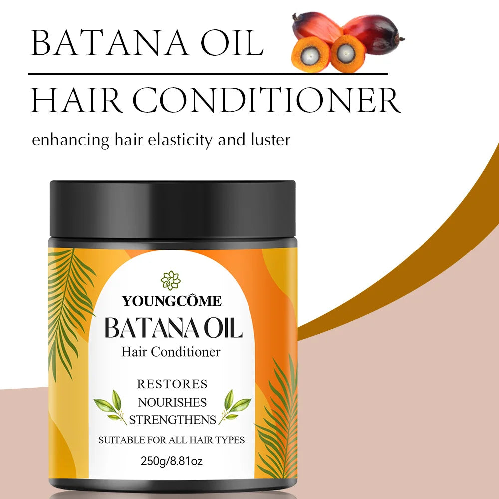 Organic Batana Oil for hair growth 100% Pure And Natural Batana Oil For Treating Hair Loss Anti-Breakage Hair Oasis Select