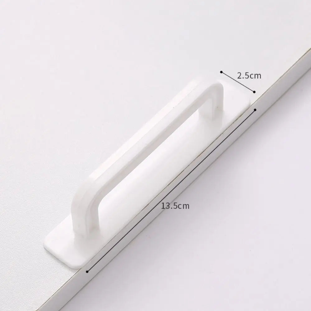 Self-Adhesive Cabinet Drawer Handle – No-Drill Plastic Knob