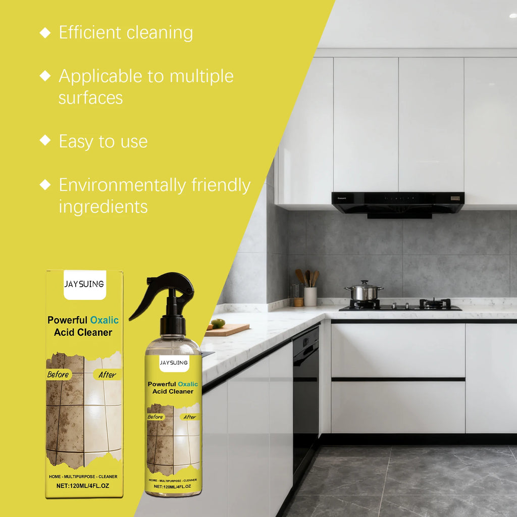 Jaysuing Rust & Limescale Remover Spray – Multipurpose Cleaner Multipurpose Cleaner Spray Oasis Select
