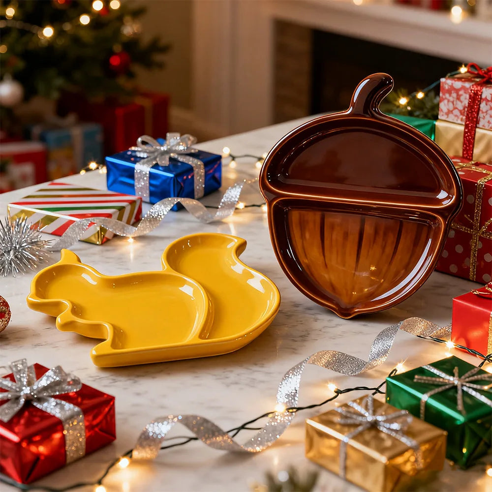 Christmas Tray Silicone Molds Concrete Fruit Pallet Resin Mold Trinket Dish Plaster Mold Xmas Tree House Cement Mold Elk Mould Oasis Select
