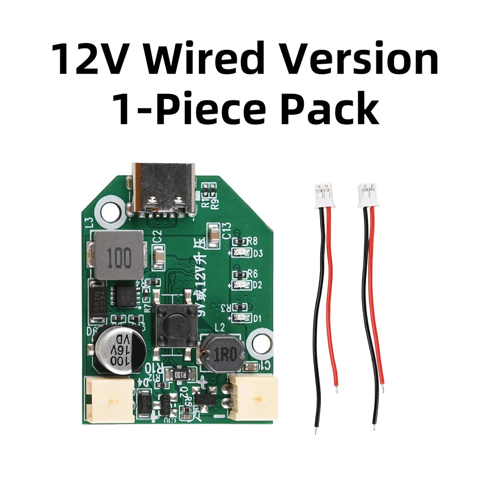 DC 9V/12V 3-Speed Fan Circuit Board Brushless Control Board Mtherboard Universal Board USB Charging Fan Board Supports 5V/2A Oasis Select