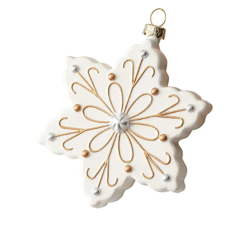 Christmas decorations, pendants, creative flower garlands, Christmas tree ornaments Oasis Select 11x10cm
