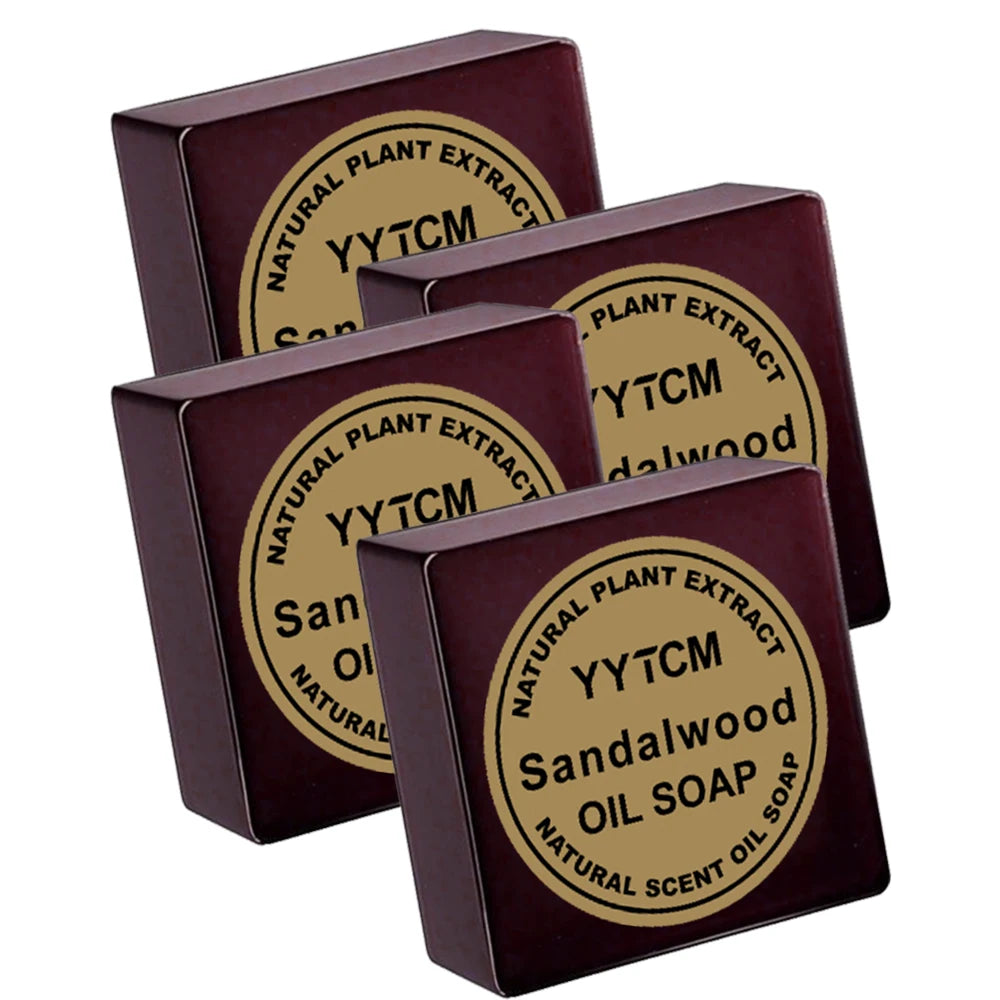 Sandalwood Bar Soap for Men – Hydrating Handmade Soap 65g Handmade Bar Soap Oasis Select 4Pcs 65g