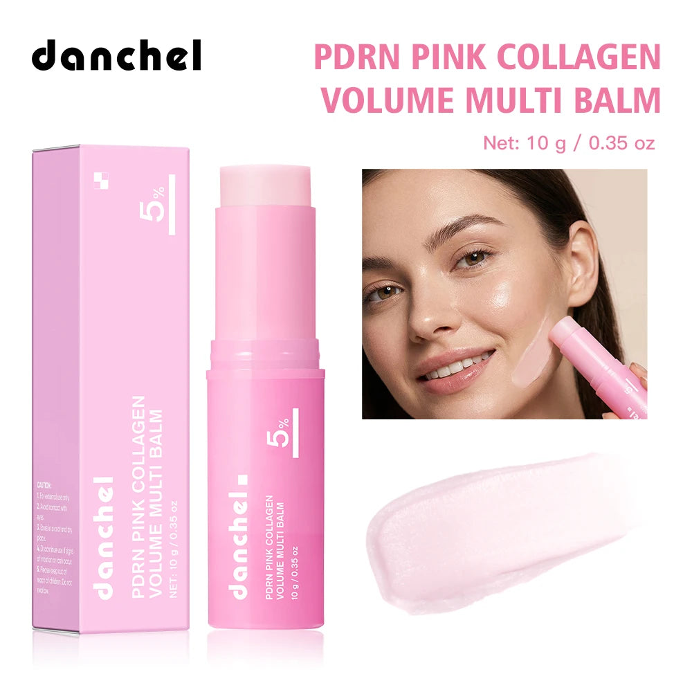 Collagen Moisturizing Cream Stick Hydrating Non-greasy Instant Touch-ups For Dewy Plump Skin Radiant Finish Korean Cosmetics Oasis Select 1 pc