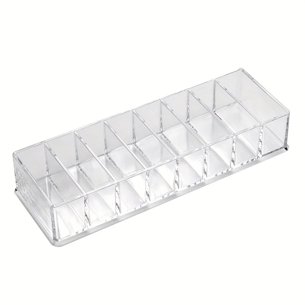 Acrylic Nail Polish Organizer,Clear Display Rack, Cosmetic Storage Rack,Nail Studio Props,Durable and Easy to Clean Oasis Select