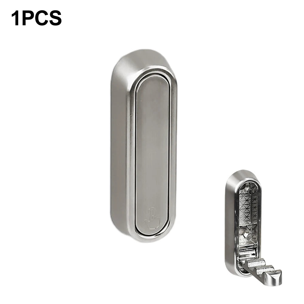 Folding Wall Hooks Bathroom Hooks Clothing Hooks Multi-purpose Use Towel Hanger Bathroom Accessories For Hanging Robes, Towels Oasis Select Silver China Mainland