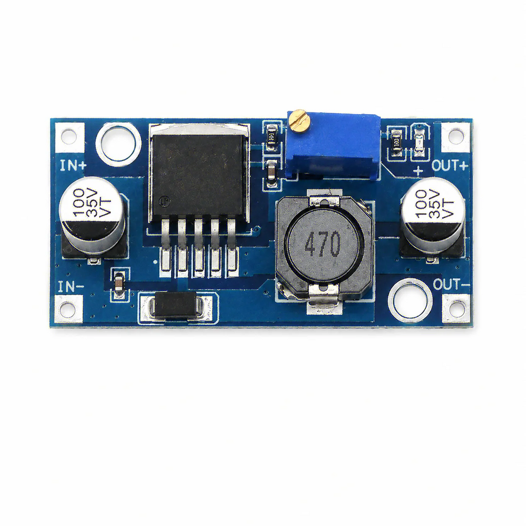 3Pcs DC Buck Voltage Converter Power Module 2A 150 KHz Adjustable 3.2V–35V Input to 1.25V–30V Output Switch Module Oasis Select