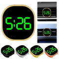 Mini LED Digital Car Clock – Stick-On Luminous Dashboard Clock