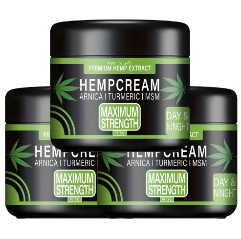 Premium Hemp Extract Cream with Arnica, Turmeric & MSM for Soothing Skin Relief, Nourishing & Moisturizing. Oasis Select army green 50g