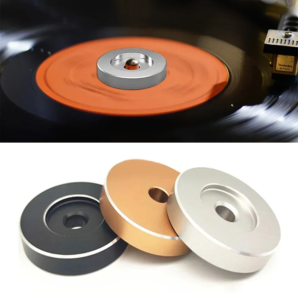 45 RPM Vinyl Record Center Adapter | Aluminum Big Hole 1.5"