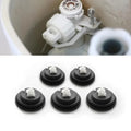 5Pcs Bathroom Rubber Diaphragm Gasket Replacement 28mm Fits All Tank Packing Valves Ball Valves Bottom Side Inlet Toilet Parts Oasis Select Default Title