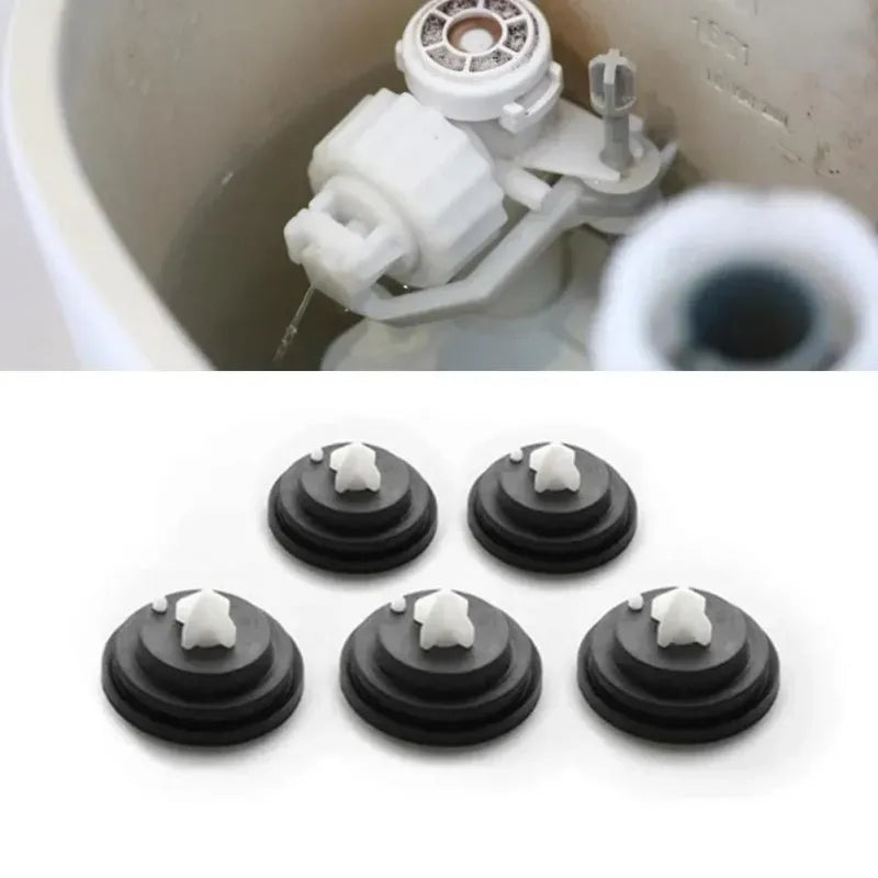 5Pcs Bathroom Rubber Diaphragm Gasket Replacement 28mm Fits All Tank Packing Valves Ball Valves Bottom Side Inlet Toilet Parts Oasis Select Default Title