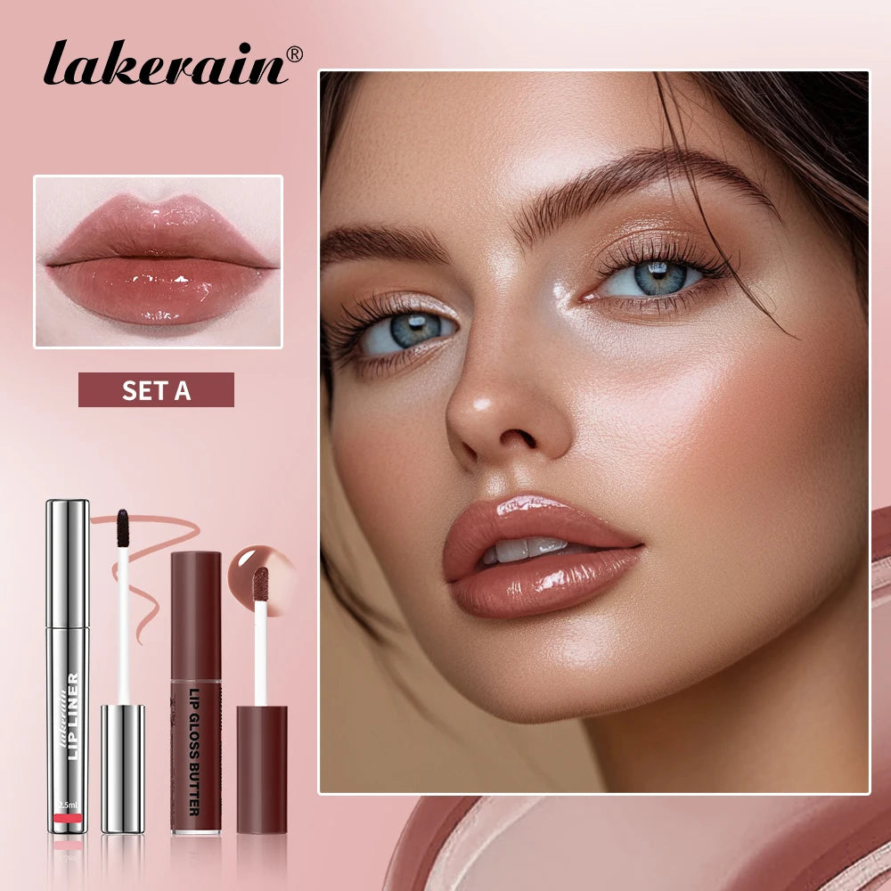 Highly Pigmented Lip Liner And Butter Non-stick Cup Lip Gloss Tattoo Matte Lip Liner Lasting Lip Stain Waterproof Lip Gloss Oasis Select