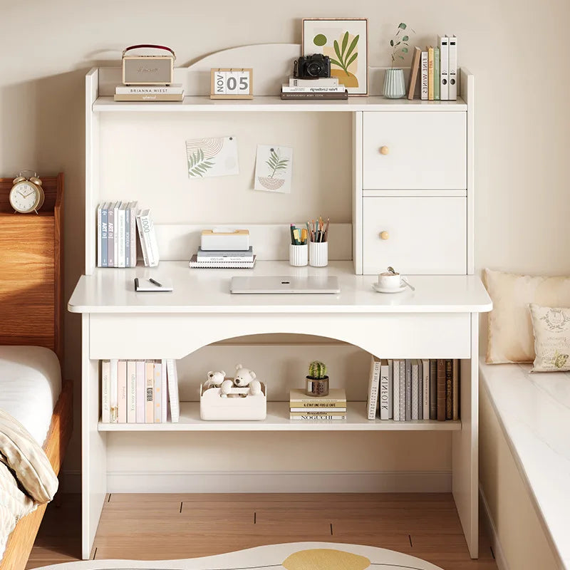 Home Desk Bookcase Integrated Simple Desktop Study Table Bedroom Dresser Locker Computer Desk Oasis Select