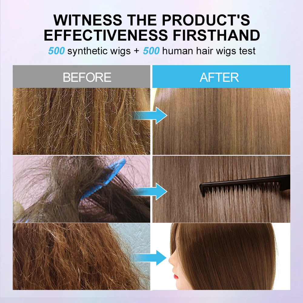PURC Wig Shampoo And Conditioner Kit Coconut Oil Smoothing Shiny Hair Care Products for Wigs Women Oasis Select