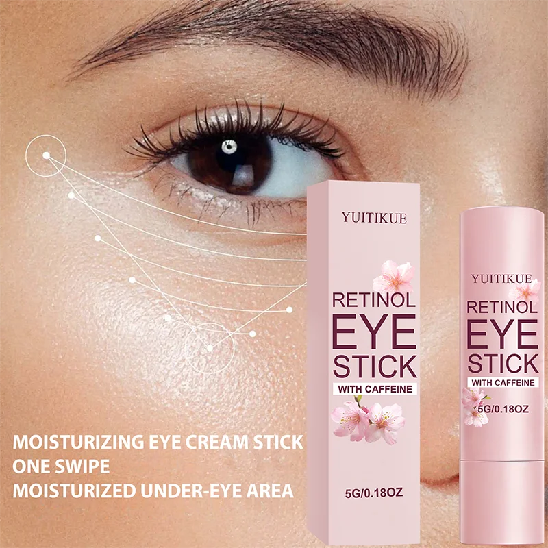 YUITIKUE Retinol Eye Stick with Caffeine – Anti-Aging & Hydration
