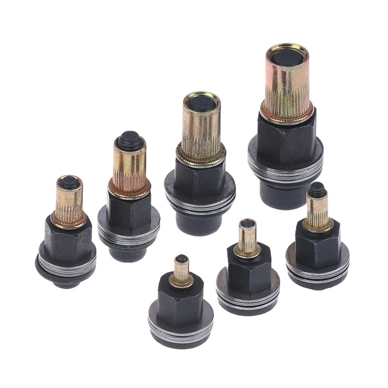 10pc Hand Rivet Nut Tool Set M3-12 Nut Heads Feature for DIY Jewelry Making And Crafting Oasis Select