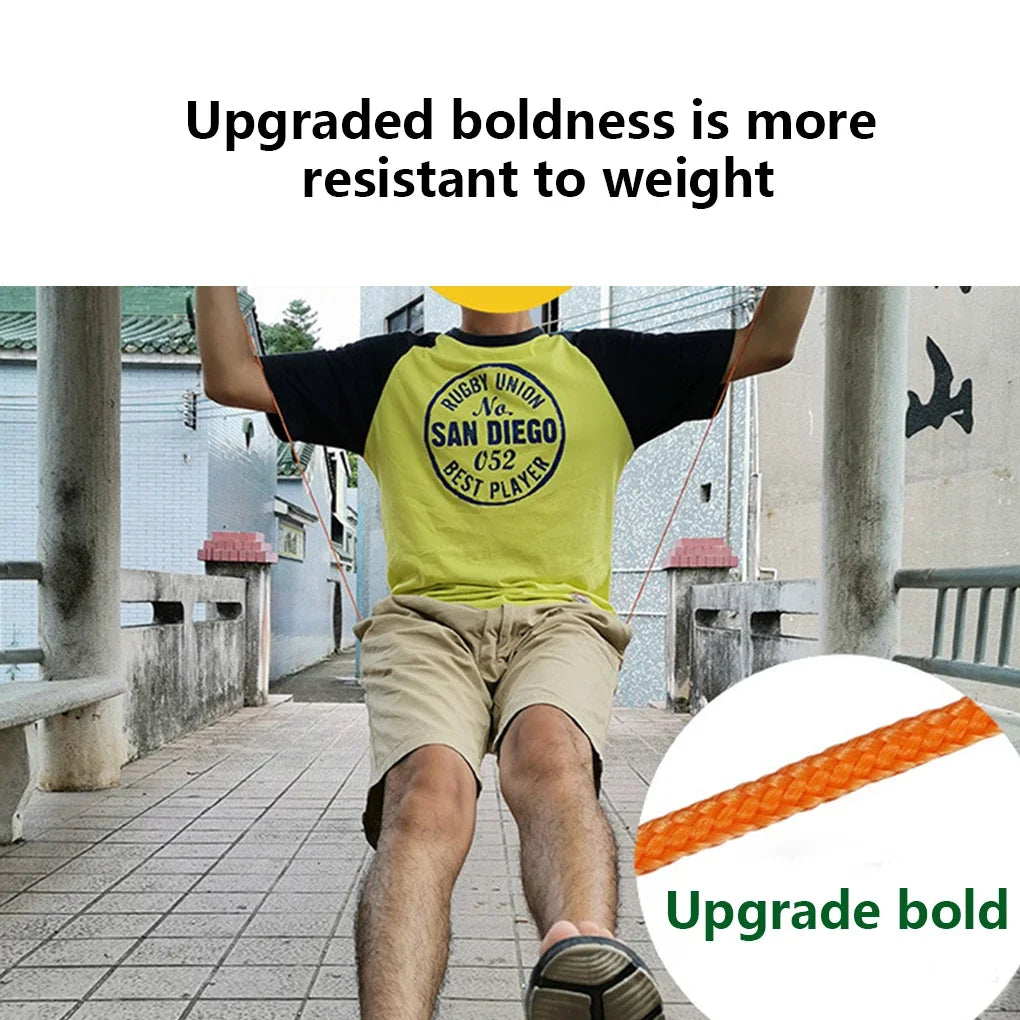 Clothesline Laundry Drying Rope Outdoor Clothes Line Windproof Anti-slip Retractable Cord for Hotel Camping accessories Oasis Select