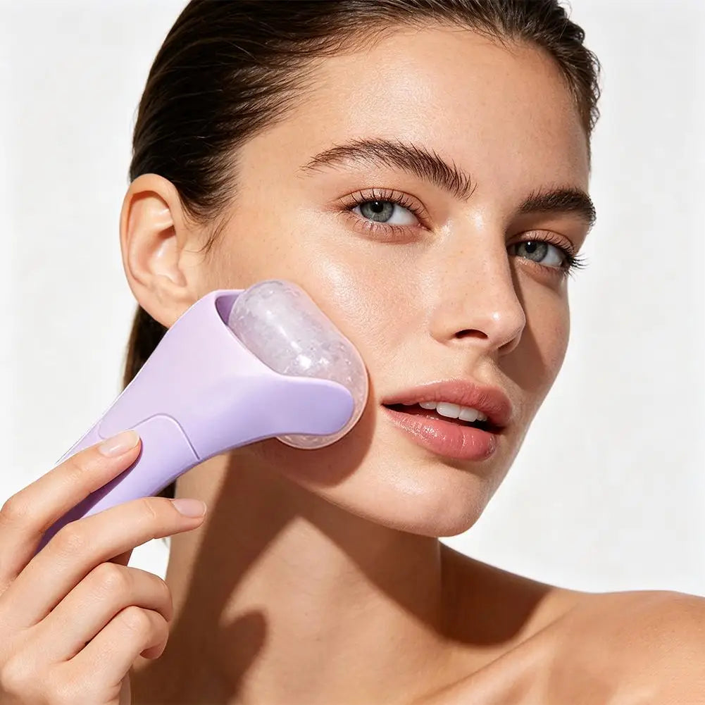 Large Ice Roller Handheld Massager for Face,Eyes Lifting Tighten Reduce Wrinkles & Eye Puffiness Facial Cooling Beauty Tool Oasis Select