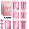 1400pcs Star Pimple Patches – Invisible Blemish Cover Stickers Pimple Patches Oasis Select 1400pcs