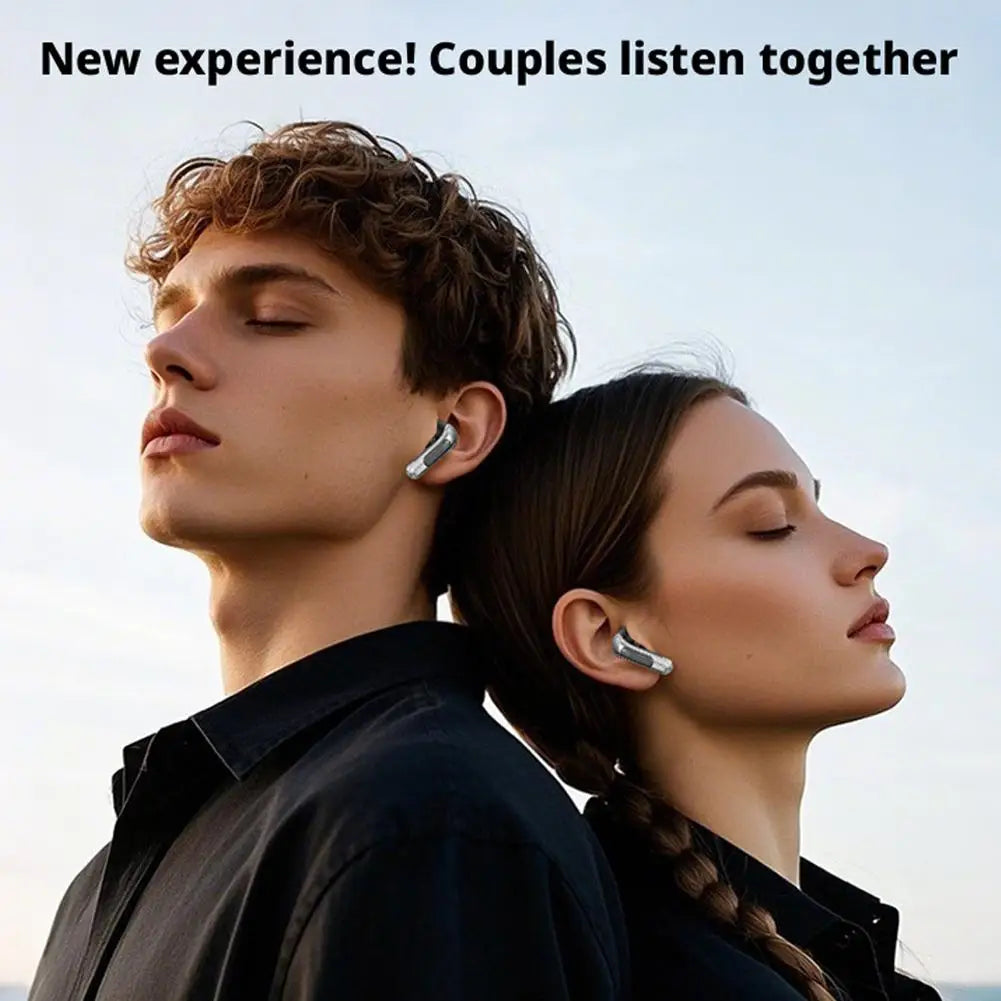 GRWIBEOU 2-Pair Bluetooth Earbuds | Dual Case, ANC & Display