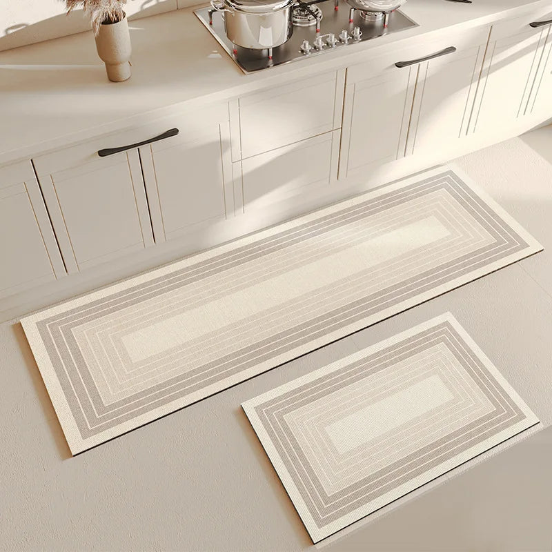 Hot sell minimalist diatomaceous earth mat for household kitchen floor mat, long non slip foot mat Oasis Select 07 50X80cm