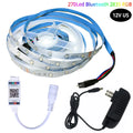 RGB LED Strip Light 5M/10M SMD 2835 Bluetooth DC 12V HVIERO
