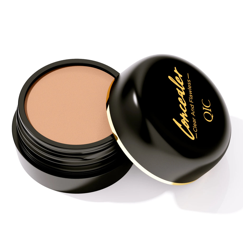 QIC Waterproof Full Coverage Concealer Cream | Long-Lasting
