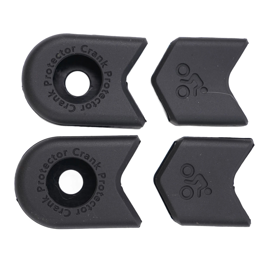 Crankarm Cover Crank Cover Functional High Quality Mountain Bike Silicon Useful Bicycle Case Cover Crankarm Cycle Oasis Select 4pcs Black