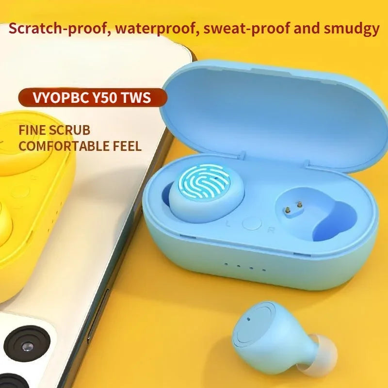 Y50 Wireless Headphones 5.0 Bluetooth Earphones Music Headset Sports Earbuds Waterproof Earpieces fone deouvido bluetooth phones Oasis Select