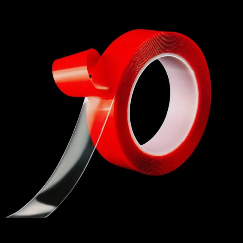 Car Strong Double Sided Adhesive Stickers Tape Nano Transparent Reusable Waterproof Auto Tape Clean Tools Car Protect Sticker Oasis Select