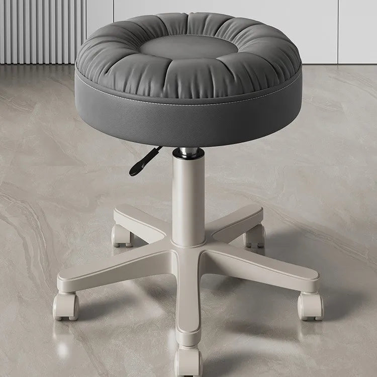 Makeup stool, light luxury high-end women's bedroom, new style dressing stool, modern and simple small-sized nail salon chair Oasis Select dark gray
