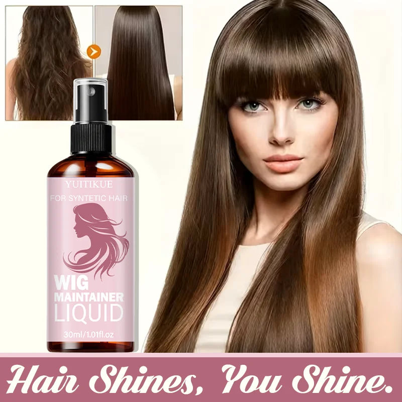 YUITIKUE Wig Detangler Spray – Smooth Synthetic Hair All Day