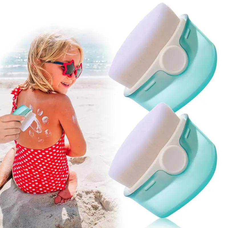 Sunscreen Applicator Suntan Lotion Applicator with Soft Bristles Foundation Makeup Brushes for Liquid Foundation Powder Cream Oasis Select